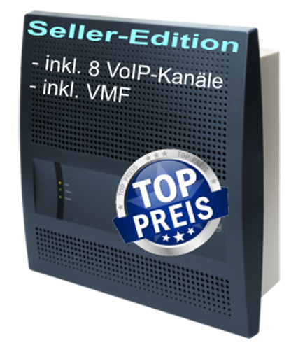 COMpact 4000 inkl. 8 VoIP-Kanäle u. VMF